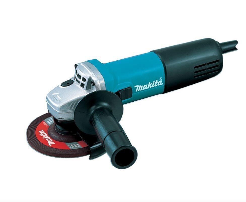 Makita Combokit-konepaketti (Iskuporakone HP1631 + Kulmahiomakone 9558HNR, salkussa) hinta ja tiedot | Hiomakoneet | hobbyhall.fi