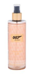 James Bond 007 James Bond 007 For Women Mysterious Rose vartalosuihke 250 ml hinta ja tiedot | James Bond 007 Hajuvedet ja kosmetiikka | hobbyhall.fi