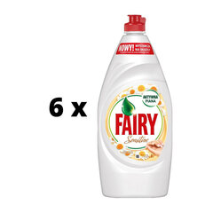 Astianpesuaine FAIRY Kamomilla & E-vitamiini, 900 ml x 6 kpl paketti hinta ja tiedot | Astianpesuaineet | hobbyhall.fi