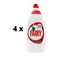 Astianpesuaine FAIRY Pomegranate & Red Orange, 900 ml x 4 kpl paketti hinta ja tiedot | Astianpesuaineet | hobbyhall.fi