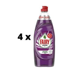 Astianpesuaine FAIRY Lilac Supercore, 650 ml x 4 kpl paketti hinta ja tiedot | Astianpesuaineet | hobbyhall.fi