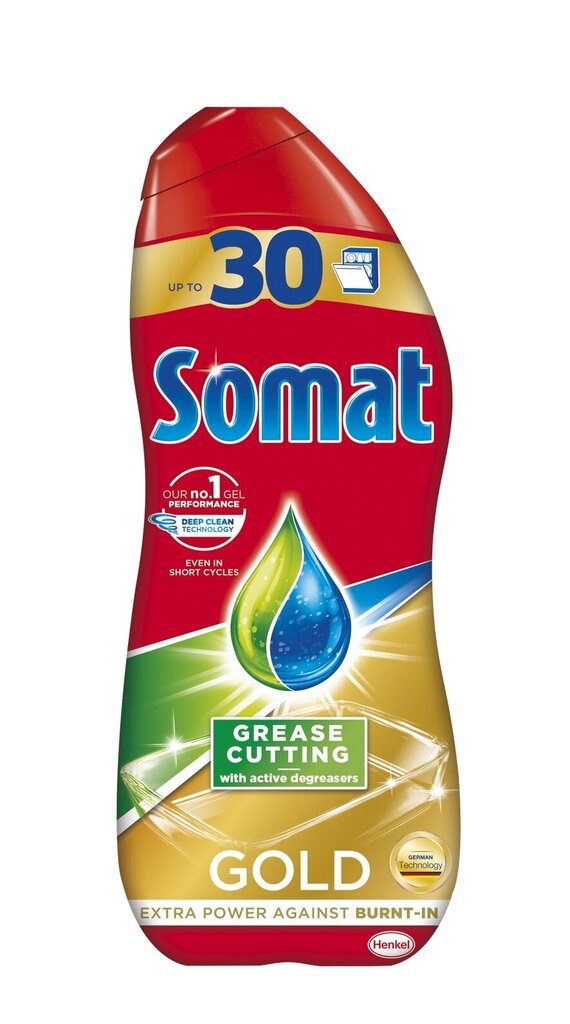 Somat Gold -geeli, 4 x 540 ml hinta ja tiedot | Astianpesuaineet | hobbyhall.fi