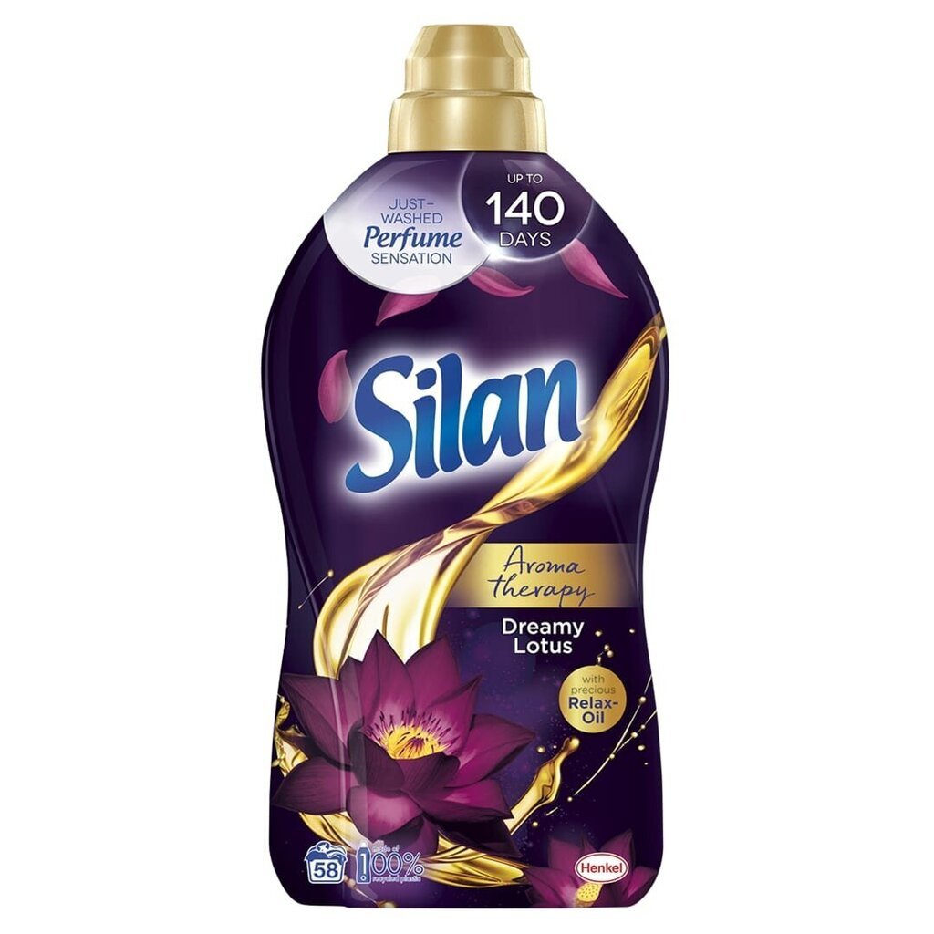 Silan Aromatherapy huuhteluaine, 4 x 1,45L hinta ja tiedot | Pyykinpesuaineet | hobbyhall.fi