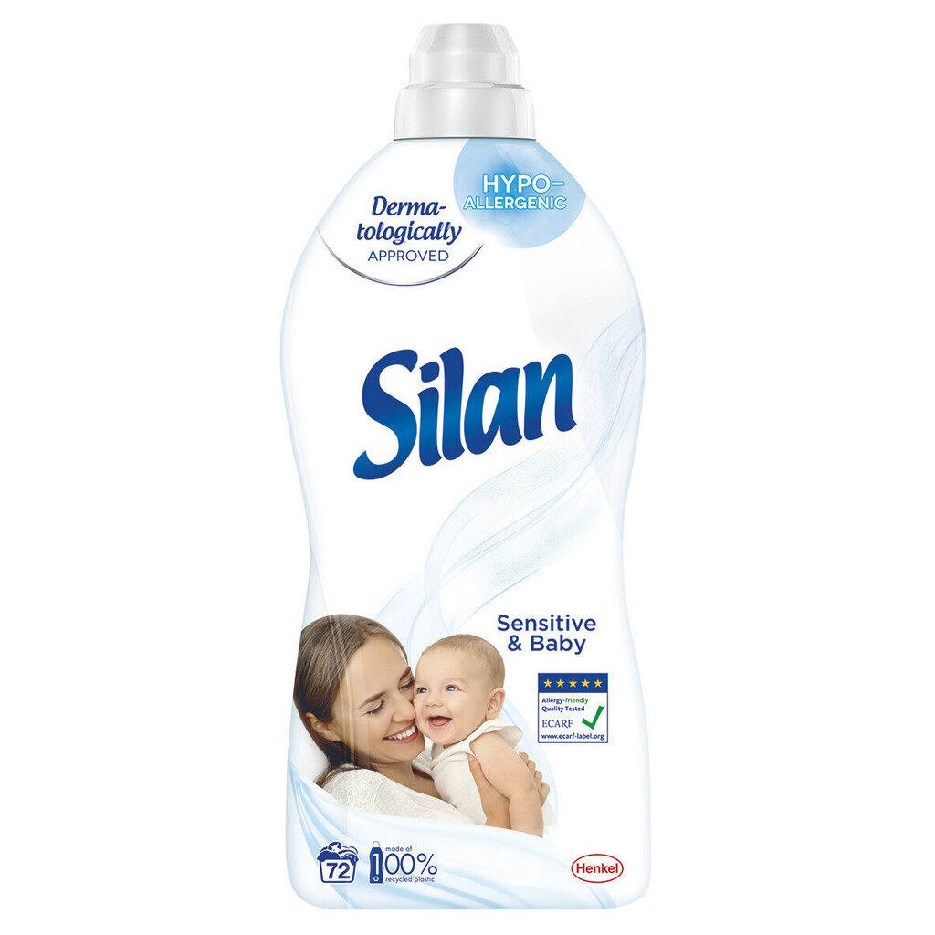 Silan Classic huuhteluaine, 4 x 1,8L hinta ja tiedot | Pyykinpesuaineet | hobbyhall.fi