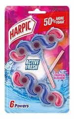 Harpic Fresh Tropical Blossom WC-saippua, 12x35 g hinta ja tiedot | Puhdistusaineet | hobbyhall.fi