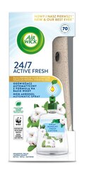 Air Wick A'Fresh ilmanraikastin Fresh Cotton -laitteella, 4 kpl hinta ja tiedot | Ilmanraikastimet | hobbyhall.fi