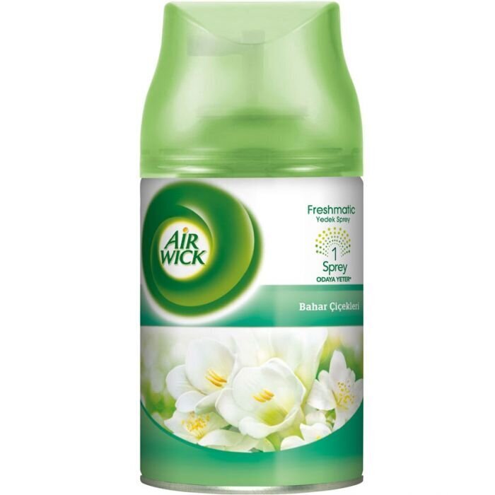 Air Wick Fr'Matic Refill ilmanraikastimen täyteaine White Flowers, 250 ml x 6 kpl hinta ja tiedot | Ilmanraikastimet | hobbyhall.fi