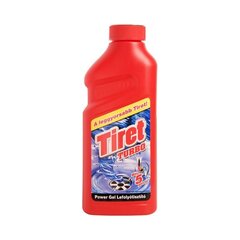 Tiret Turbo tyhjennysputkien puhdistusaine, 500 ml x 4 kpl hinta ja tiedot | Puhdistusaineet | hobbyhall.fi