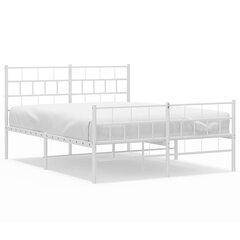Sängynrunko , 120x190 cm, valkoinen hinta ja tiedot | Sängyt | hobbyhall.fi