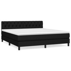Sänky , 160x200 cm, musta hinta ja tiedot | Sängyt | hobbyhall.fi