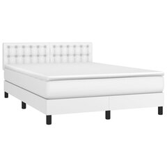 Sänky , 140x200 cm, valkoinen hinta ja tiedot | Sängyt | hobbyhall.fi