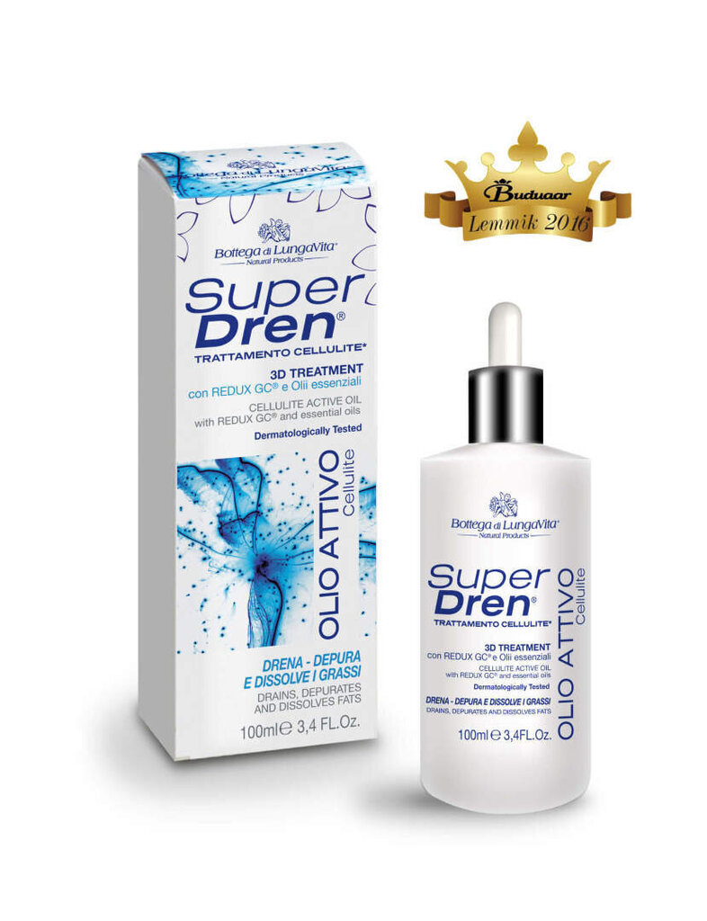 SuperDren Active Oil -selluliittia vähentävä öljy, 100 ml hinta ja tiedot | Naisten ihonhoito | hobbyhall.fi