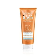 Aurinkovoide lapsille Vichy Ideal Soleil Gentle SPF50, 300 ml hinta ja tiedot | Aurinkovoiteet | hobbyhall.fi