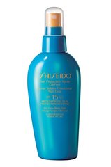 Suihkutettava aurinkovoide Shiseido SPF15, 150 ml hinta ja tiedot | Aurinkovoiteet | hobbyhall.fi