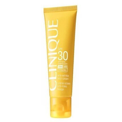 Clinique Anti - Wrinkle Face kasvovoide 50 ml hinta ja tiedot | Aurinkovoiteet | hobbyhall.fi