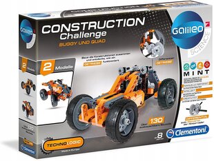 Clementoni Galileo Construction Buggy Quad tiilet hinta ja tiedot | LEGOT ja rakennuslelut | hobbyhall.fi