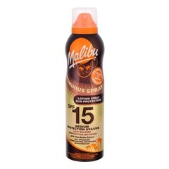 Malibu Continuous Spray SPF15 aurinkosuojasuihke 175 ml hinta ja tiedot | Aurinkovoiteet | hobbyhall.fi