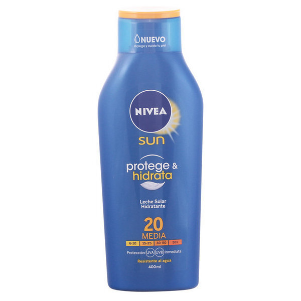 Protege & Hydrate Nivea SPF 20, 400 ml hinta ja tiedot | Aurinkovoiteet | hobbyhall.fi