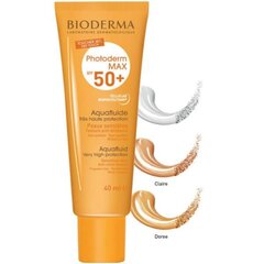 Aurinkosuojaemulsio Bioderma Photoderm Max Aquafluid SPF 50+ 40 ml hinta ja tiedot | Bioderma Hajuvedet ja kosmetiikka | hobbyhall.fi