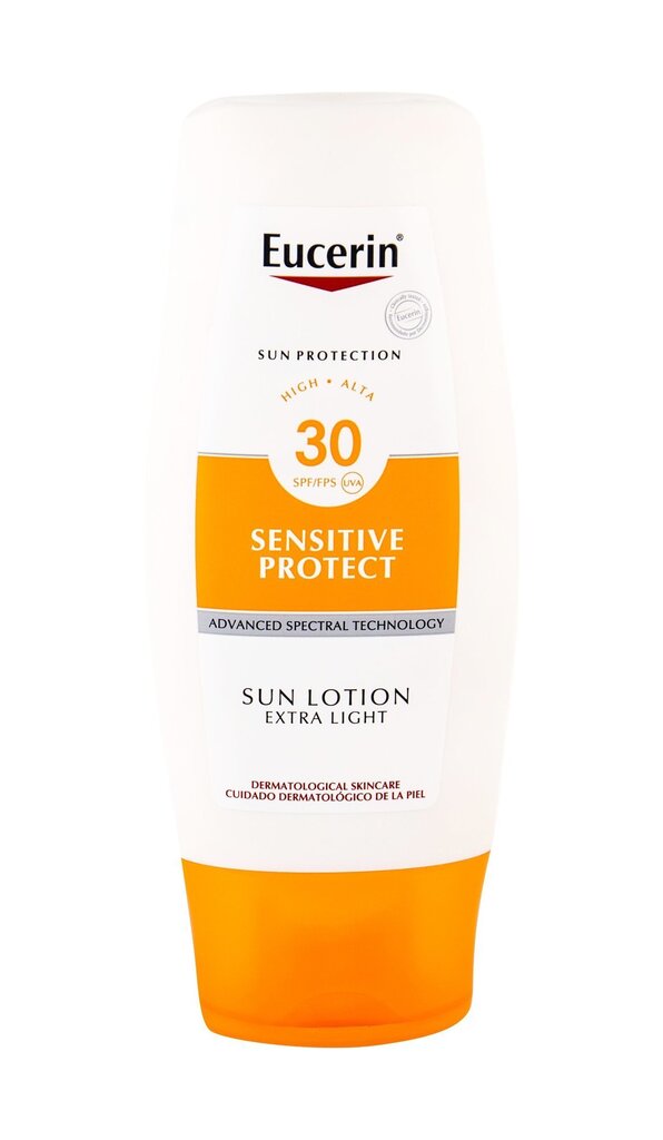 Eucerin Extra Light -aurinkosuojavoide SPF 30, 150 ml hinta ja tiedot | Aurinkovoiteet | hobbyhall.fi