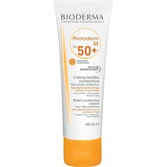 Aurinkosuojavoide Bioderma Photoderm SPF50 Golden 40 ml hinta ja tiedot | Aurinkovoiteet | hobbyhall.fi