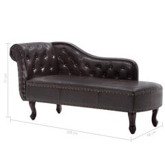 Sohva Chesterfield, ruskea hinta ja tiedot | Sohvat ja vuodesohvat | hobbyhall.fi