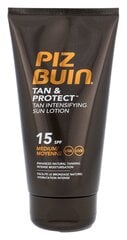 PIZ BUIN Tan & Protect Tan Intensifying Sun Lotion aurinkovoide 150 ml hinta ja tiedot | Aurinkovoiteet | hobbyhall.fi