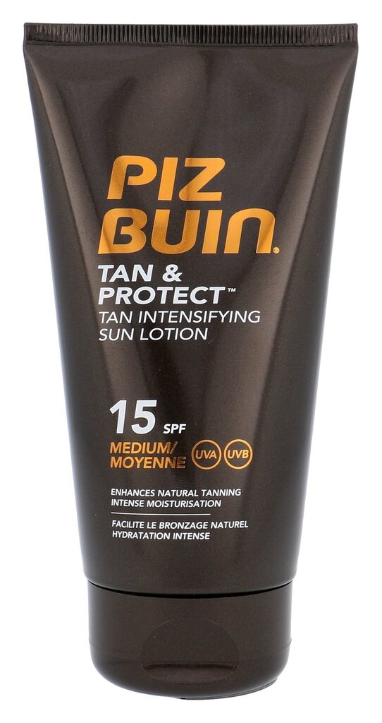 PIZ BUIN Tan & Protect Tan Intensifying Sun Lotion aurinkovoide 150 ml hinta ja tiedot | Aurinkovoiteet | hobbyhall.fi