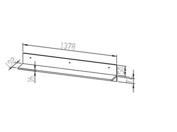 Castel 17 hylly hinta ja tiedot | Hyllyt | hobbyhall.fi