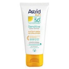 Astrid Sun Sensitive Face Cream SPF50+ aurinkosuoja kasvoille 50 ml hinta ja tiedot | Aurinkovoiteet | hobbyhall.fi