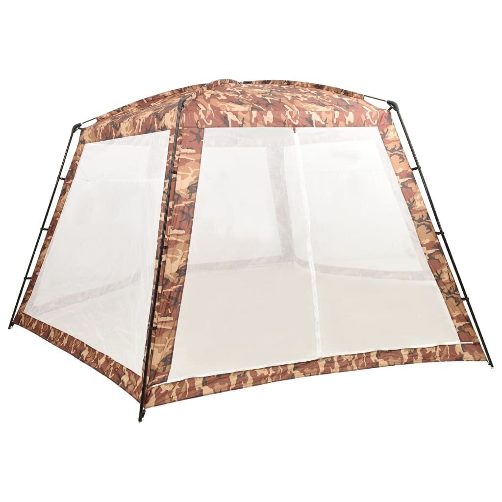 Uima-altaan teltta kangas 660x580x250 cm maastokuvio hinta ja tiedot | Uima-allastarvikkeet | hobbyhall.fi