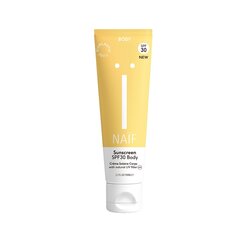 Luonnollinen aurinkovoide NAÏF vartalolle SPF30, 100 ml hinta ja tiedot | Aurinkovoiteet | hobbyhall.fi