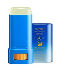 Aurinkovoide Shiseido Clear Suncare Stick SPF50, 20 g hinta ja tiedot | Aurinkovoiteet | hobbyhall.fi