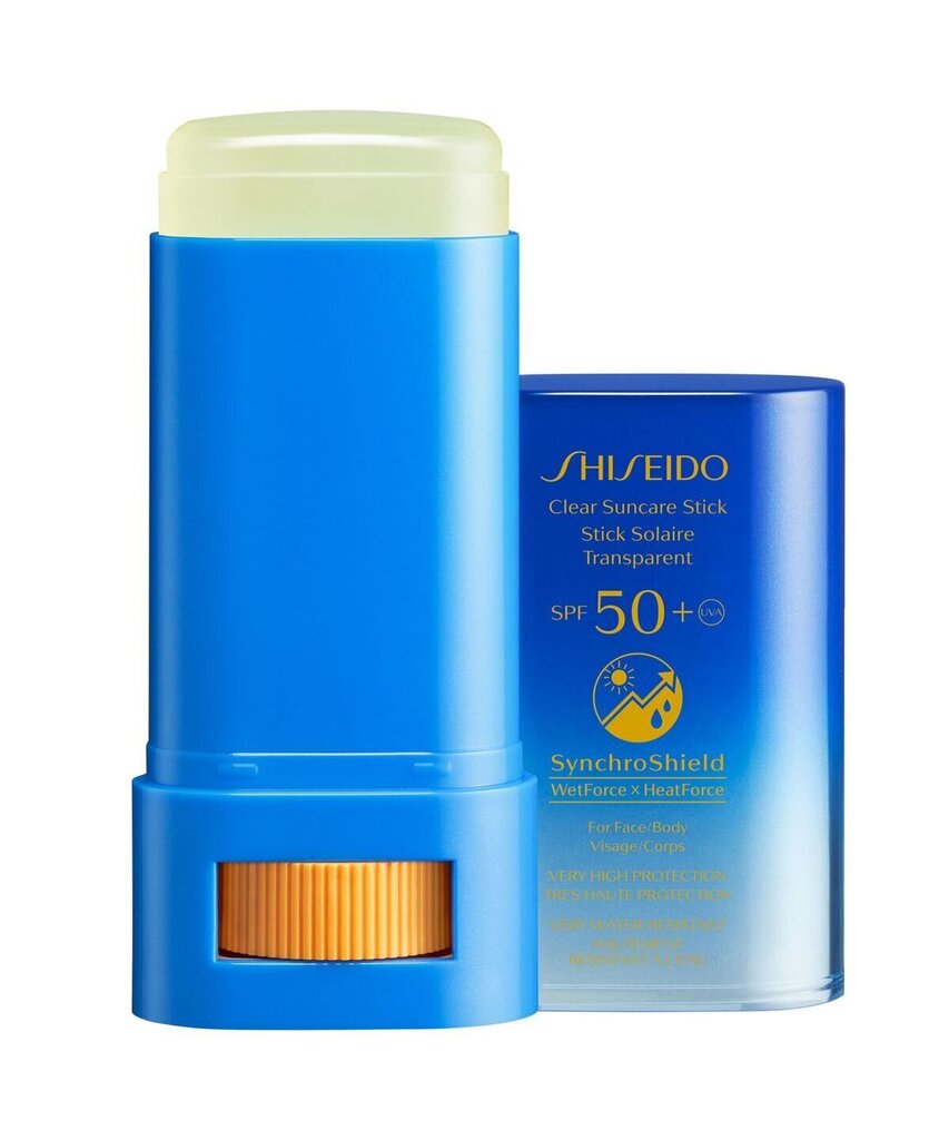 Aurinkovoide Shiseido Clear Suncare Stick SPF50, 20 g hinta ja tiedot | Aurinkovoiteet | hobbyhall.fi