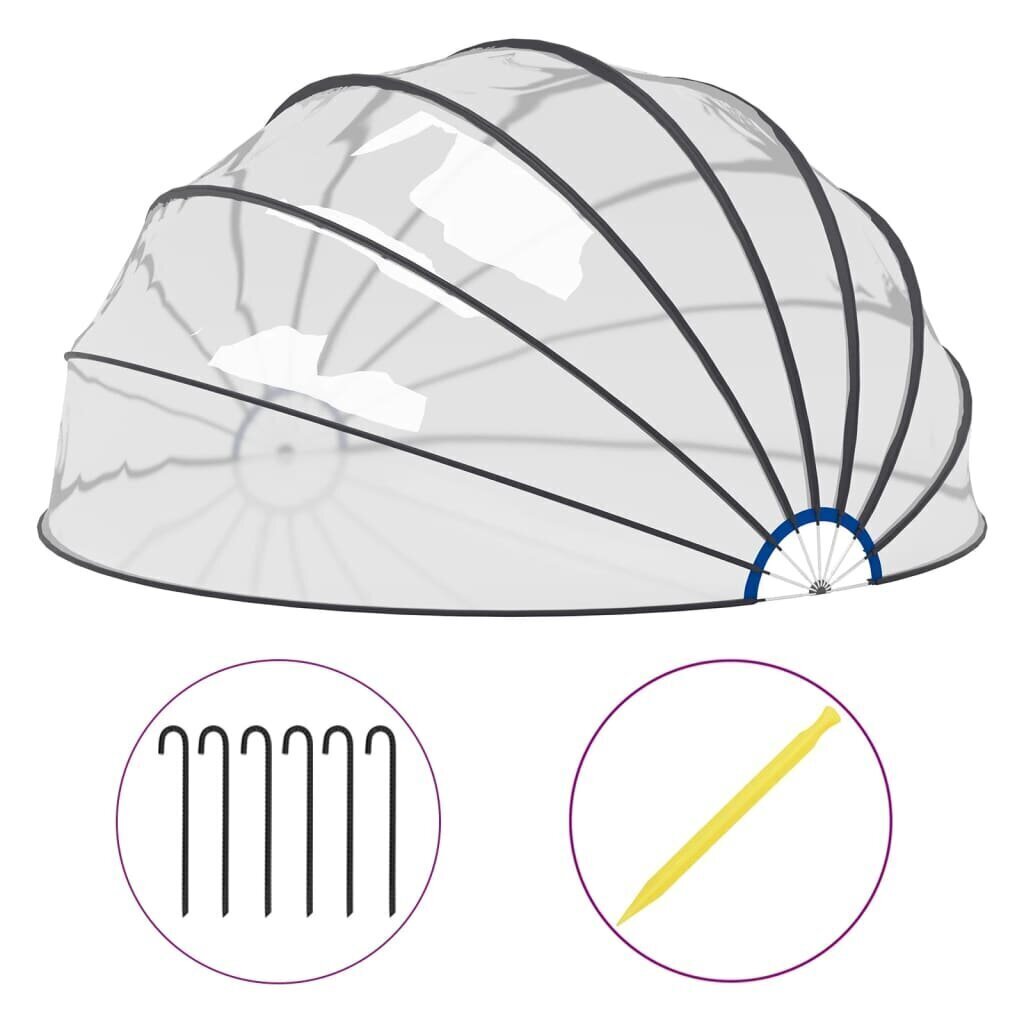 Uima-altaan kupoli 559x275 cm hinta ja tiedot | Uima-allastarvikkeet | hobbyhall.fi