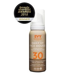 Ikääntymisen merkkejä ehkäisevä kasvovaahto EVY SPF 30 hinta ja tiedot | Aurinkovoiteet | hobbyhall.fi