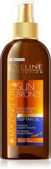 Syväruskettava aurinkoöljy Eveline Amazing Oils 150 ml hinta ja tiedot | Aurinkovoiteet | hobbyhall.fi