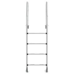 Uima-allastikkaat 54x38x184,5 cm 304 ruostumaton teräs hinta ja tiedot | Uima-allastarvikkeet | hobbyhall.fi