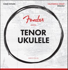 Kielet tenoriukulelelle Fender California Coast .028-.040 hinta ja tiedot | Soittimien lisätarvikkeet | hobbyhall.fi