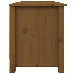 Kenkäkaappi hunajanruskea 110x38x45,5 cm täysi mänty hinta ja tiedot | Kenkäkaapit ja -hyllyt | hobbyhall.fi