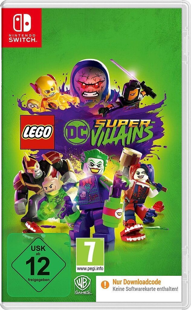 Lego DC Super-Villains (koodi laatikossa) (kytkin) hinta ja tiedot | Tietokone- ja konsolipelit | hobbyhall.fi