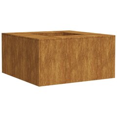 Tulimalja 60x60x30 cm corten teräs hinta ja tiedot | Nuotiotarvikkeet | hobbyhall.fi