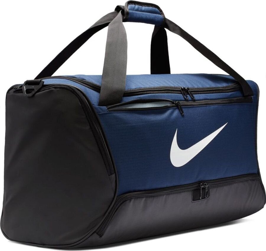 Nike urheilukassi BRASILIA M, musta-sininen 60L hinta ja tiedot | Urheilukassit ja reput | hobbyhall.fi