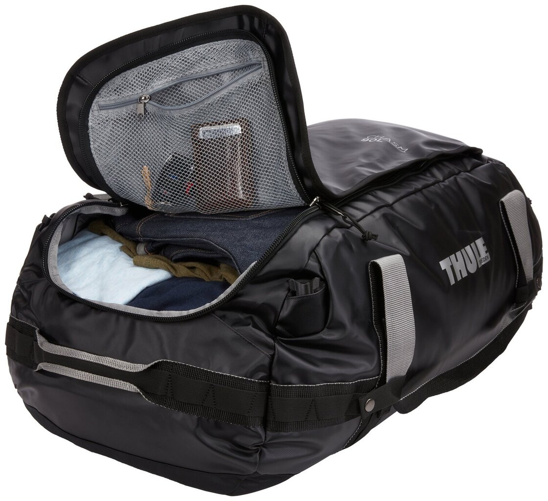 Thule Chasm duffelilaukku 90L TDSD-204, oliivi hinta ja tiedot | Urheilukassit ja reput | hobbyhall.fi