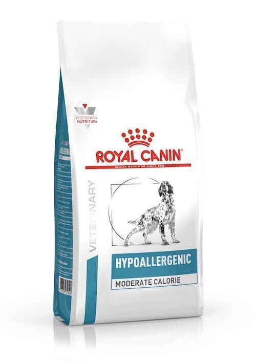 Royal Canin Hypoallergenic Moderate Calorie kana, 7 kg hinta ja tiedot | Koiran kuivaruoka | hobbyhall.fi