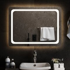 Kylpyhuoneen LED-peili 80x60 cm hinta ja tiedot | Peilit | hobbyhall.fi