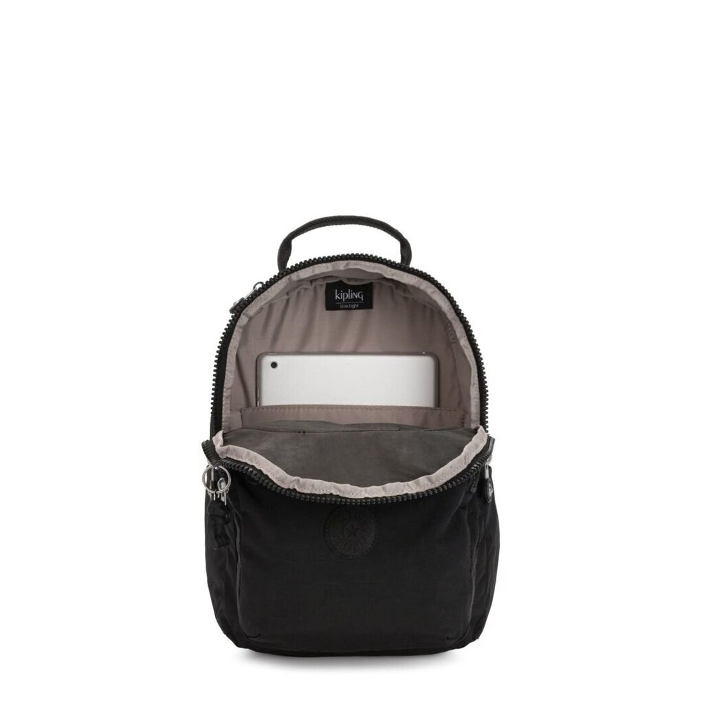 Kipling Seoul S -reppu, musta hinta ja tiedot | Urheilukassit ja reput | hobbyhall.fi