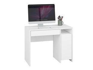Työpöytä Kendo 02, valkoinen hinta ja tiedot | Tietokonepöydät ja työpöydät | hobbyhall.fi