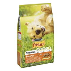 Purina Friskies Balance kuivaruoka, siipikarja, 10 kg hinta ja tiedot | Koiran kuivaruoka | hobbyhall.fi