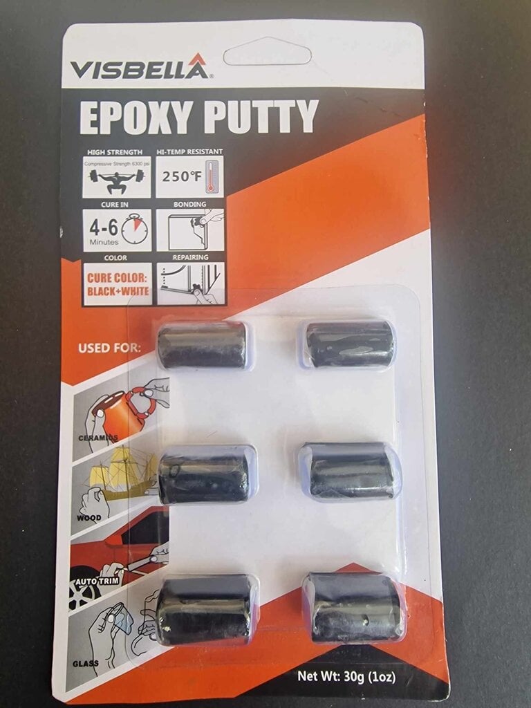 Epoksidinis glaistas Visbella Epoxy Putty, 30 g hinta ja tiedot | Autokemikaalit | hobbyhall.fi